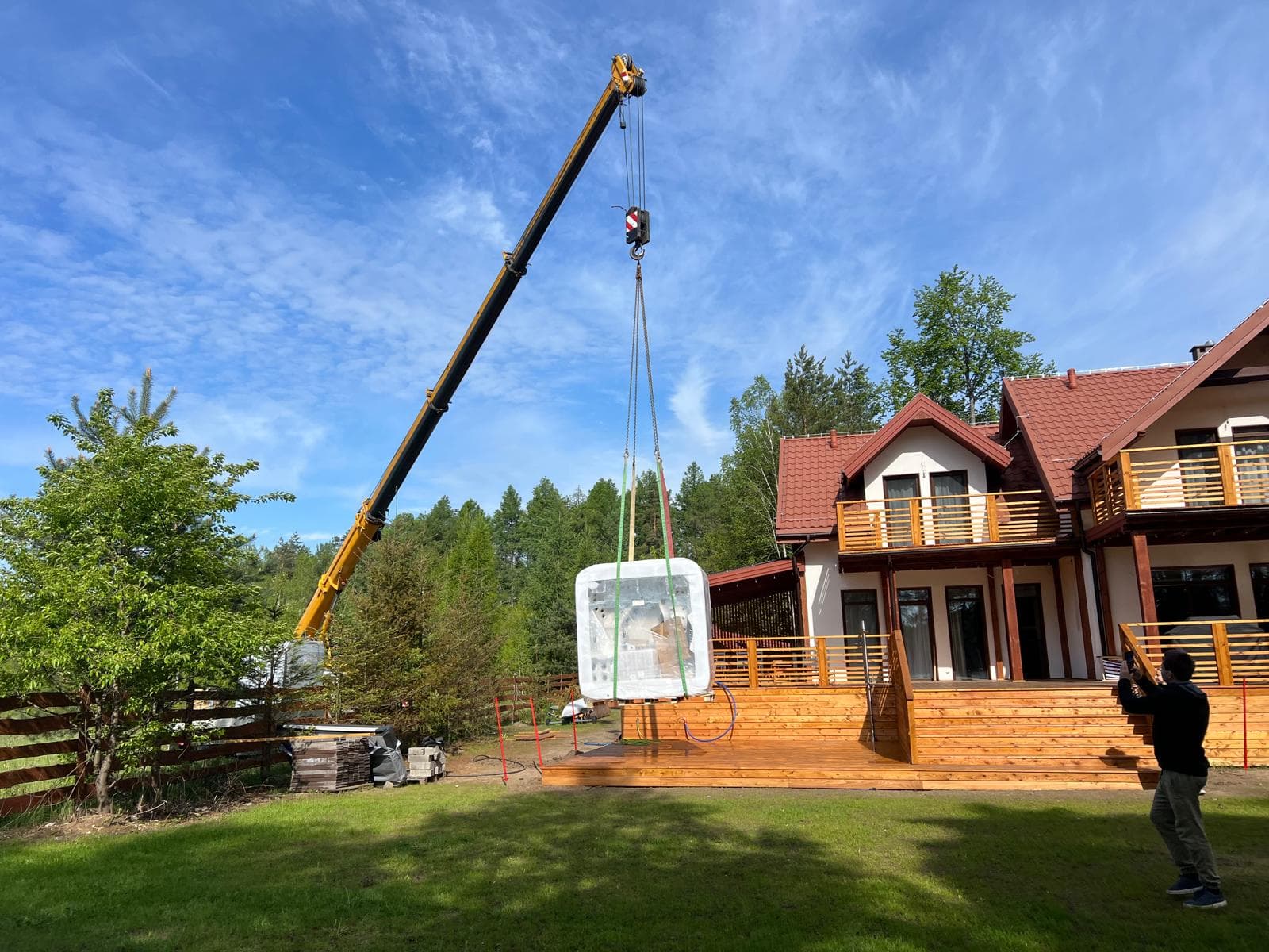 Ferienhaus im Wald 1