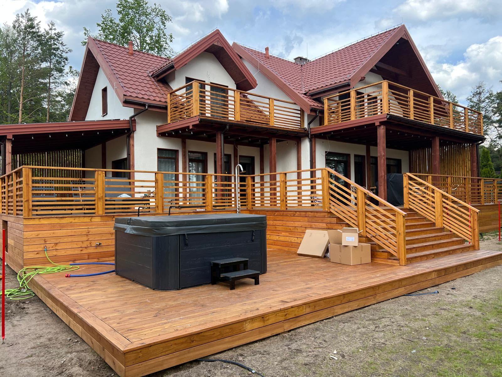 Ferienhaus im Wald 3